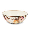Wild Rose White Everyday Bowl