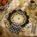 Bee Toile Salad Plate