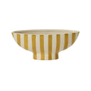 Florero Bowl Saffron Rayas