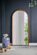 Espejo De Piso Wood Rose