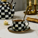 Courtly Check Saucer