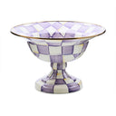 Violet Check Large Compote