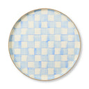 Sky Check Round Tray