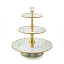 Sky Check Three Tier Sweet Stand