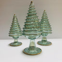 Arbol De Navidad De Mesa Vidrio Green L