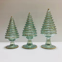 Arbol De Navidad De Mesa Vidrio Green