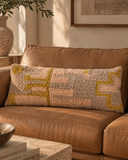 Cojín Lumbar Lana Tufted & Yellow