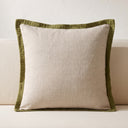 Cojin Natural + Olive