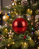 Colgante Bola Disco Red