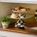 Courtly Check Large Pedestal Platter