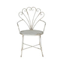 Silla Exterior Concha Metal