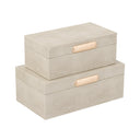 Set x 2 Organizadora Cream
