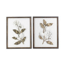 Set x 2 Cuadros Botanical Blanche