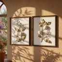 Set x 2 Cuadros Botanical Blanche