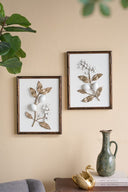 Set x 2 Cuadros Botanical Blanche