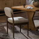 Silla Comedor Esther Rayas Beige