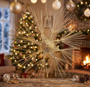 Colgante Straw Snowflake Gold