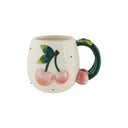 Mug Cerezas, en cerámica – vista 2