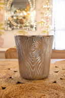 Hielera Wood Silver