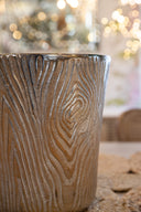 Hielera Wood Silver