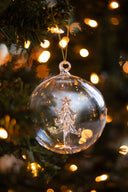 Colgante Bola Glass Navideña Árbol