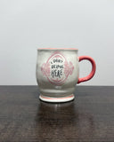 Mug I Don't Belong Here, pocillo en cerámica