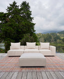 Sofá Exterior Modular Cloudette, mueble de exterior en aluminio – vista 2