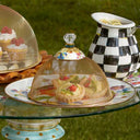 White Flower Market Serving Platter