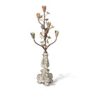 Candelabro Flores Vintage en metal – vista 2