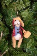 Adorno Navideño Traveler Rabbit