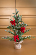 Árbol Flat De Pino Nevado