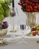 Candelabro Cristal Votive en vidrio transparente
