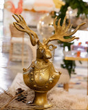 Busto Alce Eugenio, figura decorativa