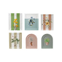 Cuadros Rayas, set de 6 para pared