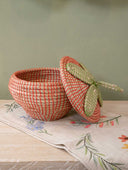 Canasta Tejida Fresita
