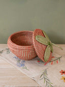 Canasta Tejida Fresita