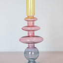 Candelabro Bubble Rose & Yellow M