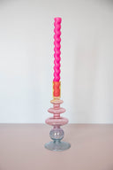 Candelabro Bubble Rose & Yellow M