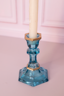 Candelabro Cristal Pantone Blue