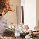 Candelabro De Vidrio Pearl M