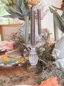 Candelabro De Vidrio Pearl M