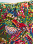 Cockatiel Chartreuse Throw Pillow
