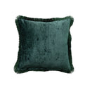 Cojín Leopardo Green & Burgandy