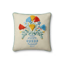 Cojín Cuadrado Rifle Vase