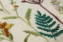 Cojín Rectangular Cream Flowers