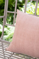 Cojín Rectangular Lino Vintage Rose