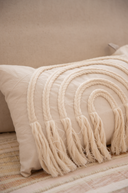 Cojín Rectangular Macramé Arcoirís M