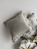 Cojín Velvet Green Waves