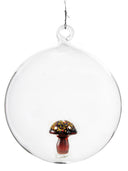 Colgante Bola Glass Hongo Café