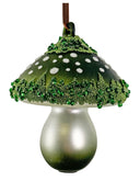 Colgante Hongo De Vidrio Green